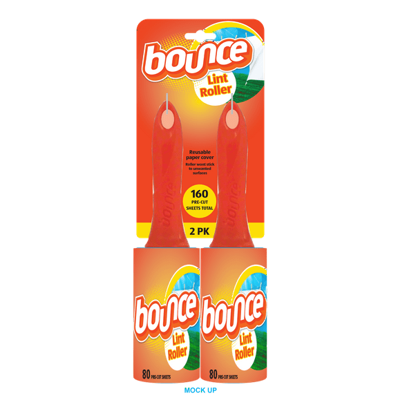 BOUNCE 2pk 120 sheet Lint Roller