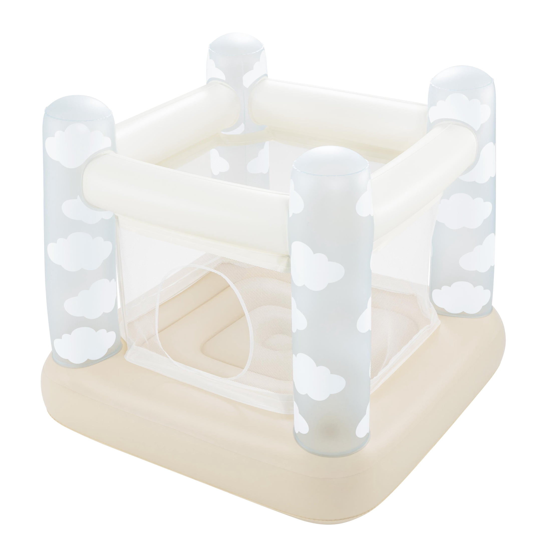 Bestway Day Dream White Bounce House for Indoor Use, Whimsy & Wonder Collection