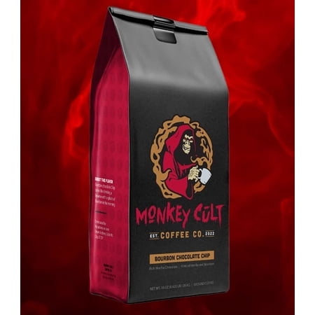 BOURBON CHOCOLATE CHIP ARTISANAL GOURMET SPECIALTY FLAVORED COFFEE