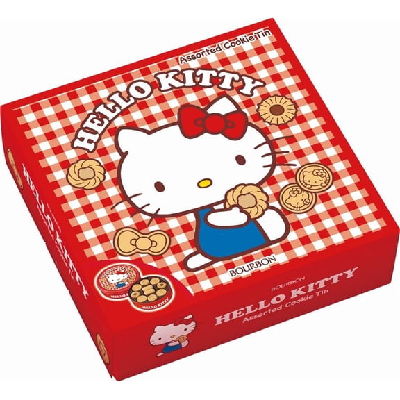Bourbon Hello Kitty Assorted Cookie Tin