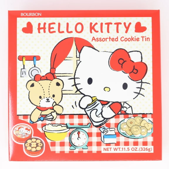Bourbon Hello Kitty Assorted Cookie Tin