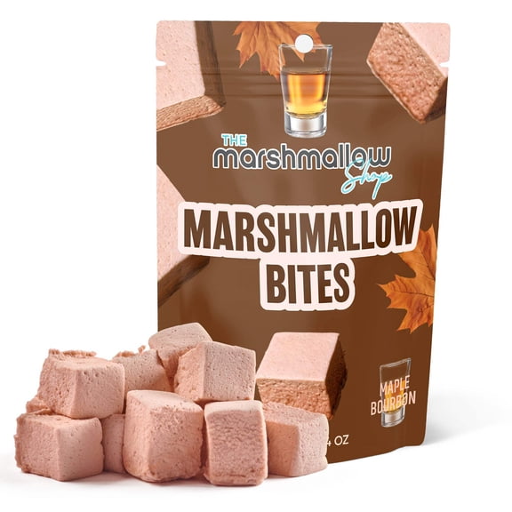 BOURBON MAPLE MARSHMALLOW BITES