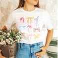 thumbnail image 1 of BOW COLLAGE Plus Graphic Short sleeve T-Shirt, 1 of 4
