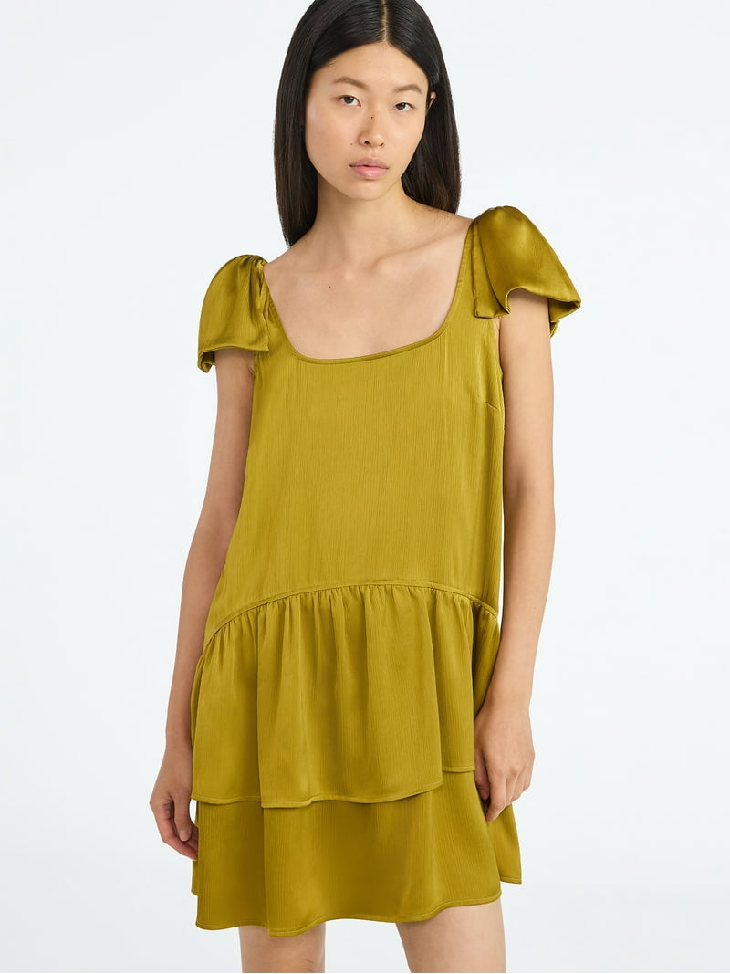 chinese dress ladies Rosalie Tie Shoulder Bow Dress