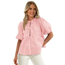 Free Assembly Women's Jacquard Cotton Panel Peplum Top