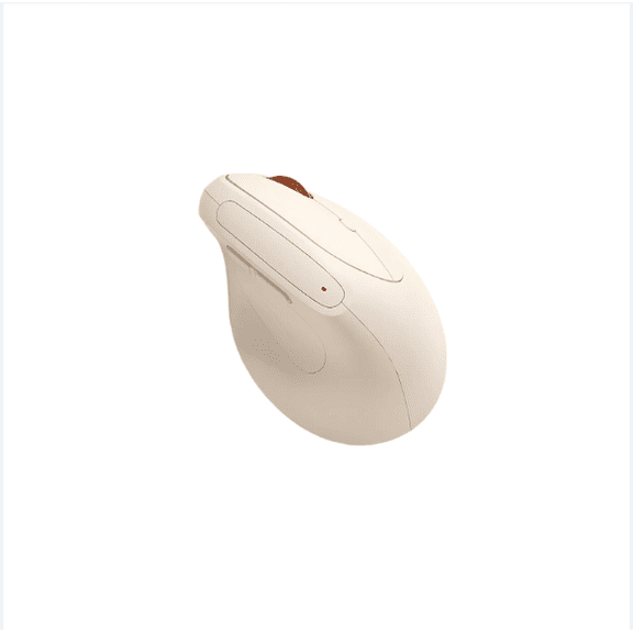 BOW Tri-Mode Rechargeable Ergonomic Vertical Mouse, Wireless Bluetooth 2.4G Silent Click for Laptop