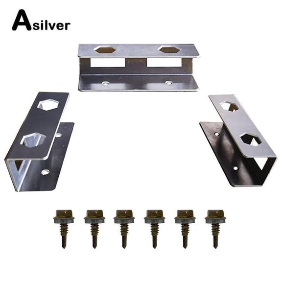 BOWTONG Under Desk Laptop Holder Mount Under Desk Laptop Mount Bracket set,Wall Mount Bracket Under desk holder with Screw Save space, easy to dissipate heat for Laptop/Keyboard ​Storage F2H7