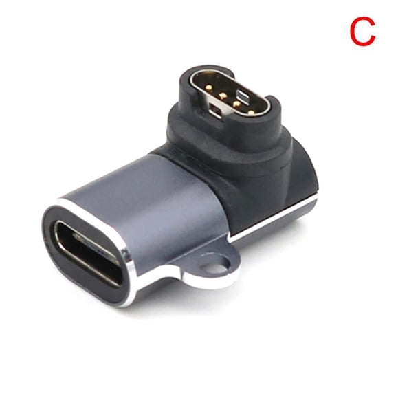 BOWTONG Type C/Micro/ios USB Charger Adapter For Garmin Fenix 7/6/5 Instinct 2S Venu 2 Plus EPIX forerunner 745 Watch Charging Converter Q9M6