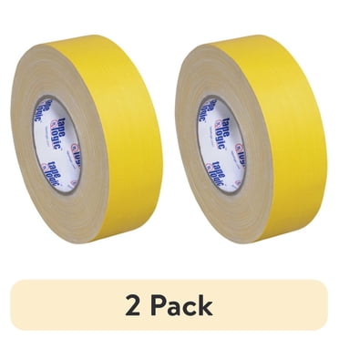 T.R.U. Gaffer's Stage Tape – Yellow, 2 Inch X 60 Yards – Universal Use