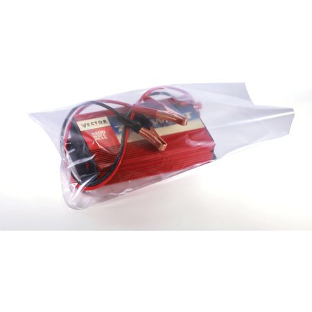 12" x 36" Layflat Poly Bags 4 Mil Clear 250/Carton (PB1223)