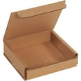 thumbnail image 1 of BOX USA BM441K Corrugated Mailers, 4" x 4" x 1", Kraft Pack of 50, 1 of 7