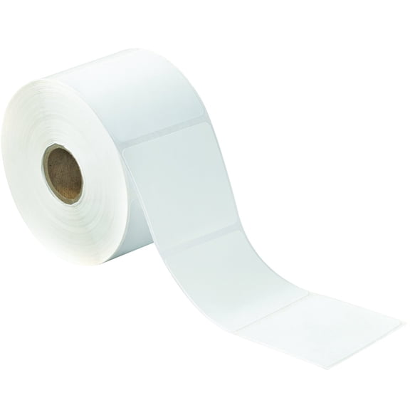 BOX USA BTHD105 Desktop Direct Thermal Transfer Labels, 2 1/4" x 2", White Pack of 12