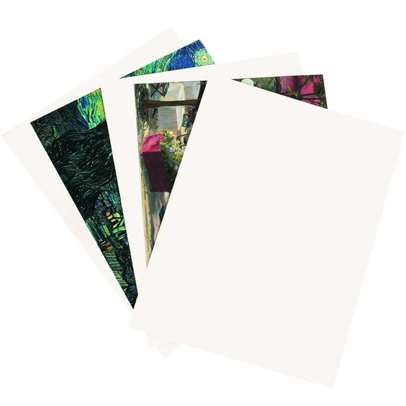 BOX USA Chipboard Sheets, 8 1/2" x 11", White, 22 Pt. Medium Duty, for Package Protection, Scrapbooking and Picture Frame Backing, 960 Sheets