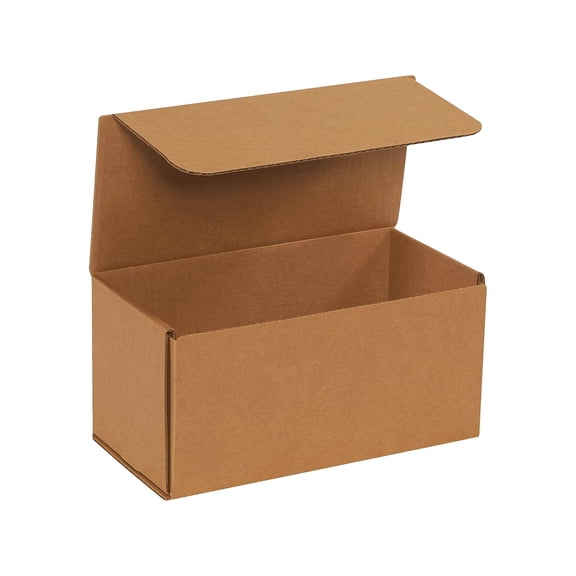 BOX USA Shipping Boxes 10"L x 5"W x 5"H, 50-Pack Corrugated Cardboard Box for Packing, Moving and Storage