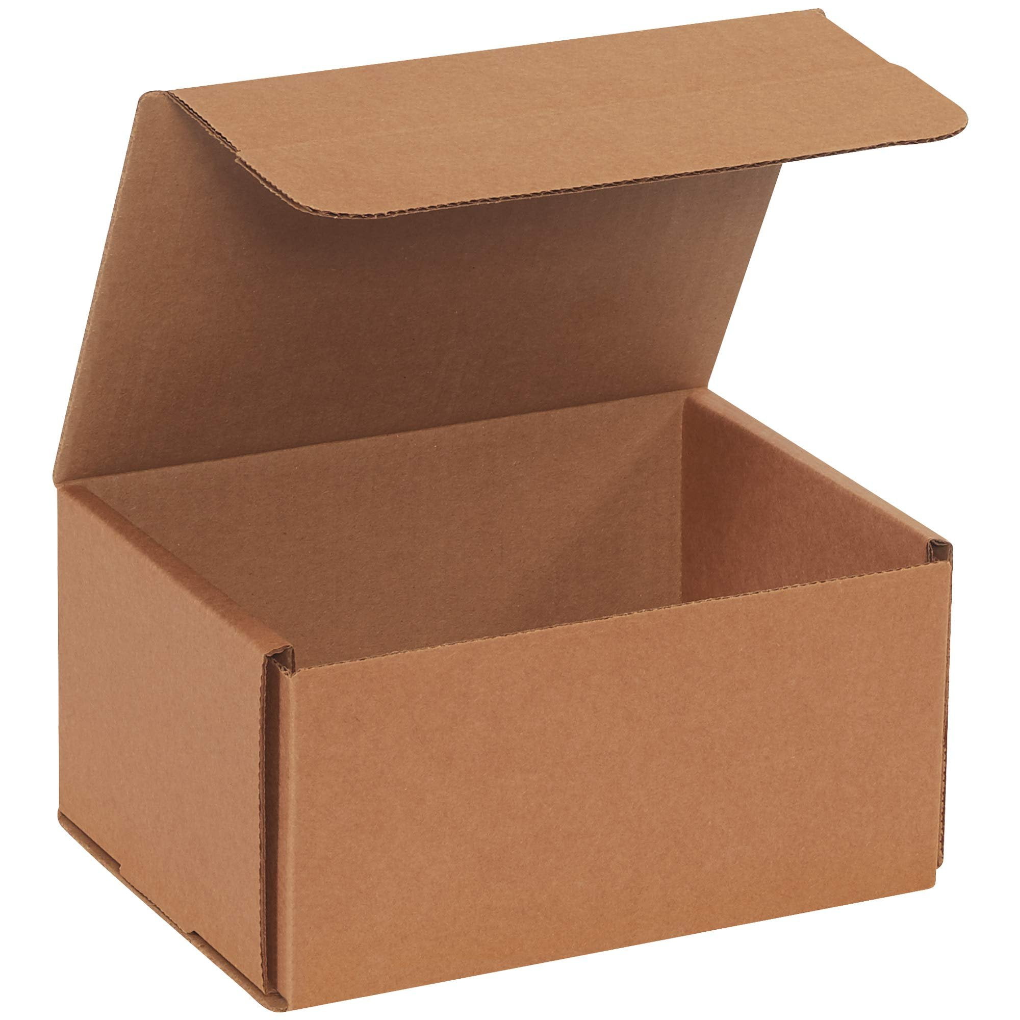 BOX USA Shipping Boxes Small 8"L x 6"W x 4"H, 50-Pack  Corrugated Cardboard Box for Packing, Moving and Storage