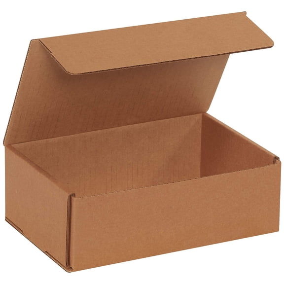 BOX USA Shipping Boxes Small 9"L x 6"W x 3"H, 50-Pack Corrugated Cardboard Box for Packing, Moving and Storage