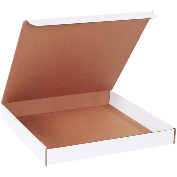 BOX USA Small Shipping Boxes 16"L x 16"W x 2"H, 50-Pack Foldable Corrugated Cardboard Crush-Proof Box for Shipping, Packing, Moving and Storage 16x16x2