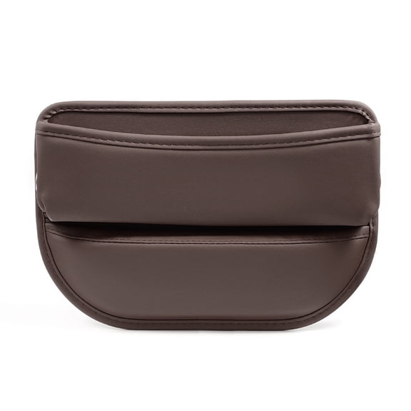 BOXAING Car Seat Gap Box PU Leather Large Capacity Multifunctional Storage Miscellaneous Storage Box with Installation Gap Filling