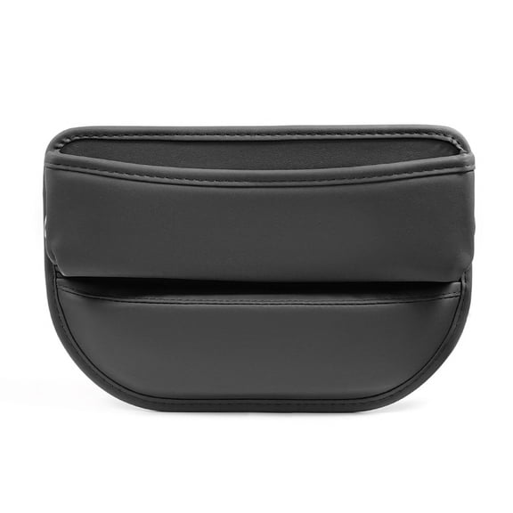 BOXAING Car Seat Gap Box PU Leather Large Capacity Multifunctional Storage Miscellaneous Storage Box with Installation Gap Filling
