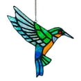 thumbnail image 1 of BOXCASA Hummingbird Suncatcher Stained Glass Window Hangings,Stained Glass Birds Decoration for Kitchen Window,Hummingbird Gift for Mom, Unique Birthday Gift for Women Friends Neighbors Colleagues, 1 of 7