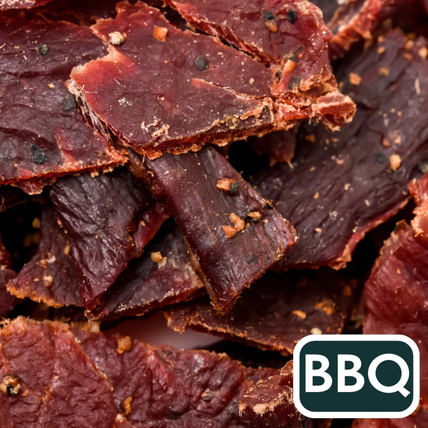 BOXED HALAL Premium 100 GrassFed BBQ Beef Jerky Strips, 13g Protein