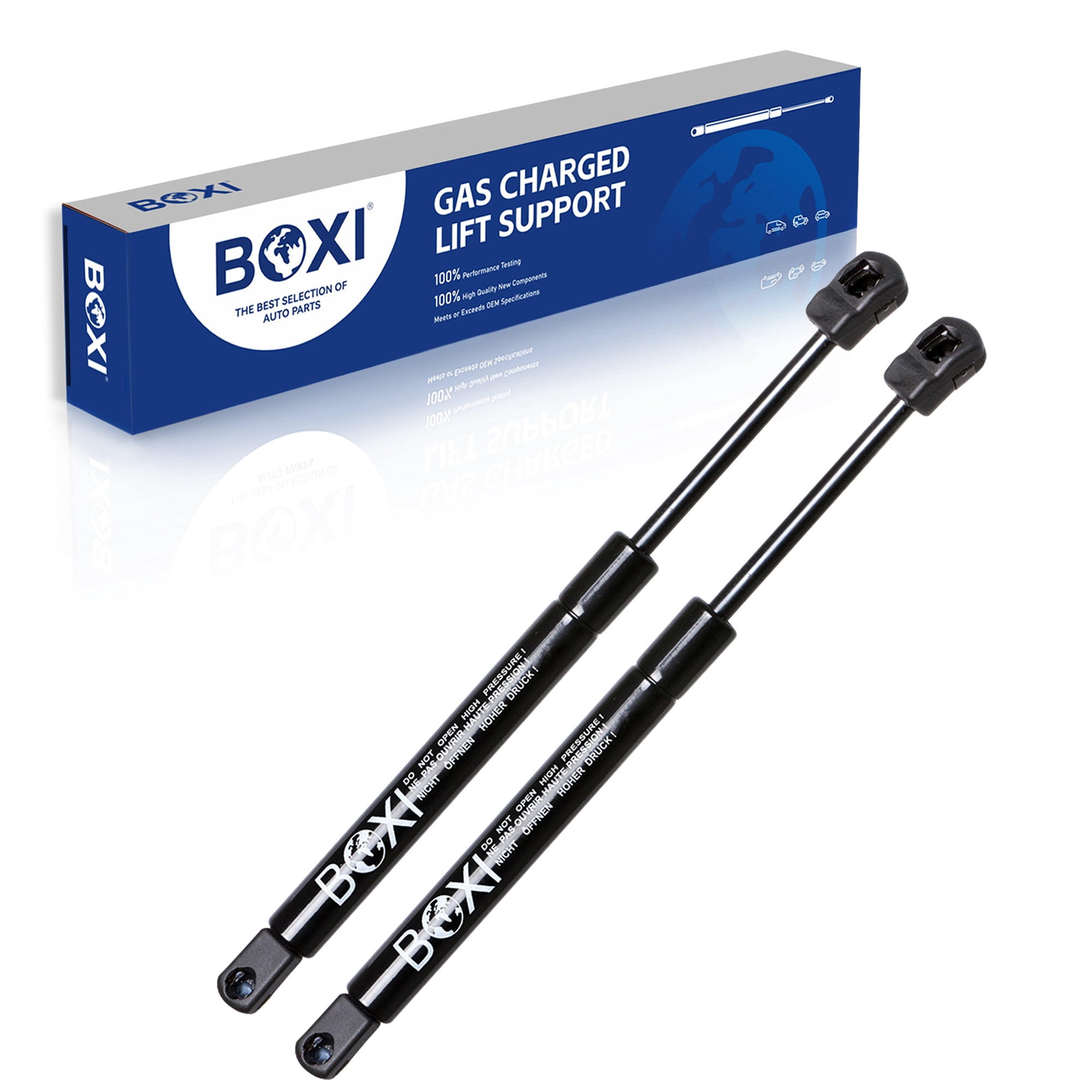 BOXI 2pcs Rear Window Glass Lift Supports for Ford Explorer 2002