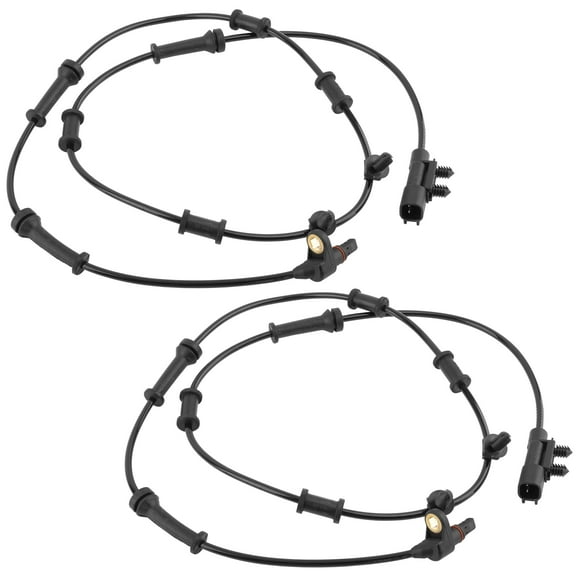 BOXI 2pcs Front Left & Right ABS Wheel Speed Sensors Fit for Jeep Wrangler 2008-2017 3.6L 3.8L / Wrangler JK 2018 | Replace 68003281AA 68003281AC ALS1918 695-900