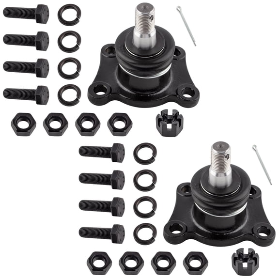 BOXI 2pcs Front Lower Ball Joints Fit for Toyota Pick Up 1989 1990 1991 1992 1993 1994 1995/T100 1993 1994 1995 1996 1997 1998/4Runner 1989 1990 1991 1992 1993 1994 1995 - Fit 4WD Only | K9519