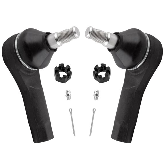 BOXI 2pcs Front Outer Left and Right Tie Rod End Links Fit for Mazda MPV 1989 1990 1991 1992 1993 1994 1995 1996 1997 1998 Van 3-Door 2.6L 3.0L - FIT 4WD ONLY | ES3454