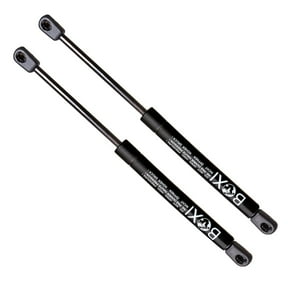 BOXI 2pcs Gas Charged Universal Lift Supports Struts Shocks Gas Struts Shocks Springs Extended Length 16 inches, Compressed Length 10 inches, Force 35 lbs, 10mm Ball Socket ends | 6921 SG459027