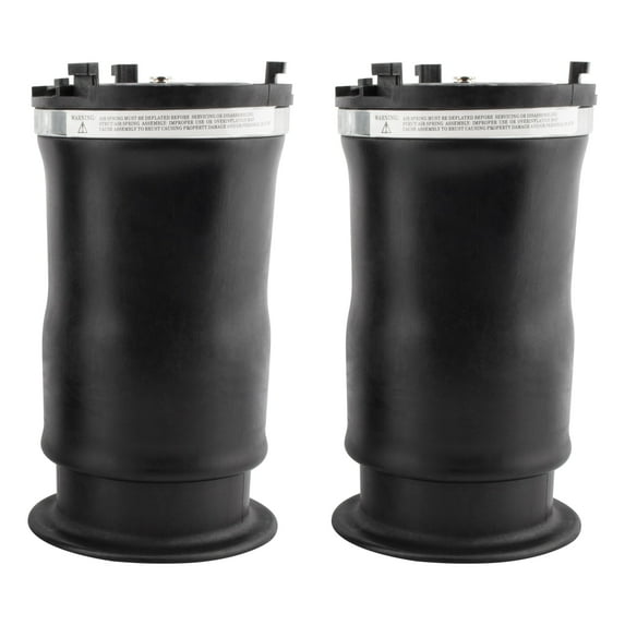 BOXI 2pcs Rear Left and Right Side Air Suspension Spring Compatible for Hummer H2 2003 2004 2005 2006 2007 2008 2009 Sport Utility / Pickup | Replaces 15172563 15190519 15938306