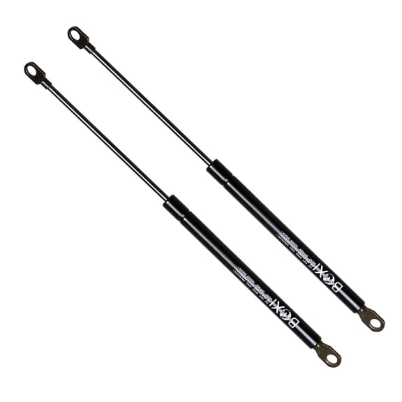 BOXI 2pcs Universal Lift Supports Struts Shocks Gas Struts Shocks Springs Supports Extended Length 10 inches, Compressed Length 6.75 inches, 80lbs Force, 10.2mm Eyelet ends | Replaces SG459006