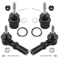 thumbnail image 1 of BOXI 4pc Front Lower Ball Joints + Outer Tie Rods Fit for Chrysler Aspen 2007-2009 / for Dodge Durango 2004-2009/0.59 Inch (15mm) Thread Tie Rods / K80765 ES800321, 1 of 7