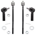 thumbnail image 1 of BOXI 4pcs Front Inner and Outer Tie Rod End Links Fit for Geo Prizm 1989 1990 1991 1992 / for Toyota Corolla 1988 1989 1990 1991 1992 W/power Steering | EV240 ES2382, 1 of 7