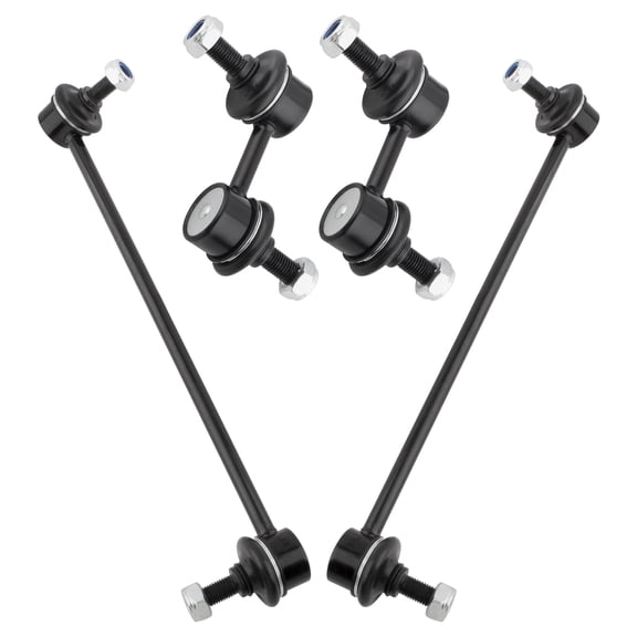 BOXI 4pcs Front Rear Suspension Sway Bar Kit Fit for Chrysler Sebring 2002-2005 Coupe/for Dodge Stratus 2002-2005 Coupe/for Mitsubishi Eclipse 2000-2005 | K7431 K7430 K7432