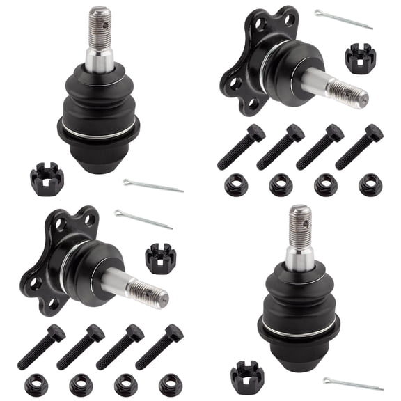 BOXI 4pcs Front Suspension Upper and Lower Ball Joint Set Fit for Cadillac Escalade 1999-2000/Chevy K1500 Suburban K2500 Tahoe 1995-2000/for GMC K1500 Suburban K2500 Yukon 1995-1999 | K6477 K6292
