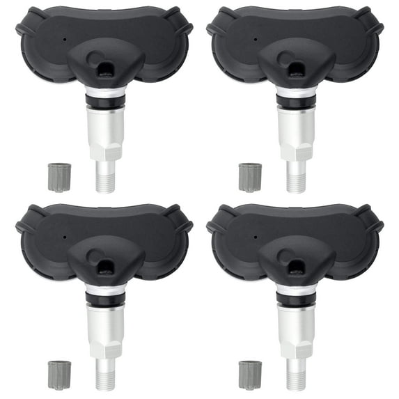 BOXI 4pcs Tire Pressure Sensors TPMS 315MHz Fit for Toyota Sequoia 2008-2011 / for Toyota Tundra 2007-2015 ONLY for Steel Wheel - Tundra (40 Degrees) | 42607-0C080 42607-0C060