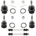thumbnail image 1 of BOXI 6pcs Front Upper and Lower Ball Joints Sway Bar Links for Ford Explorer 2002 2003 2004 2005 (Excluding Sport Trac) / Mercury Mountaineer 2002 2003 2004 2005 | K80008 K8695 K7275, 1 of 7
