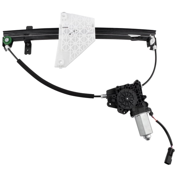 BOXI 741-374 Rear Left Driver Side Power Window Regulator With Motor Fit for Jeep Grand Cherokee 2001-2004 / Replace 55363285AA