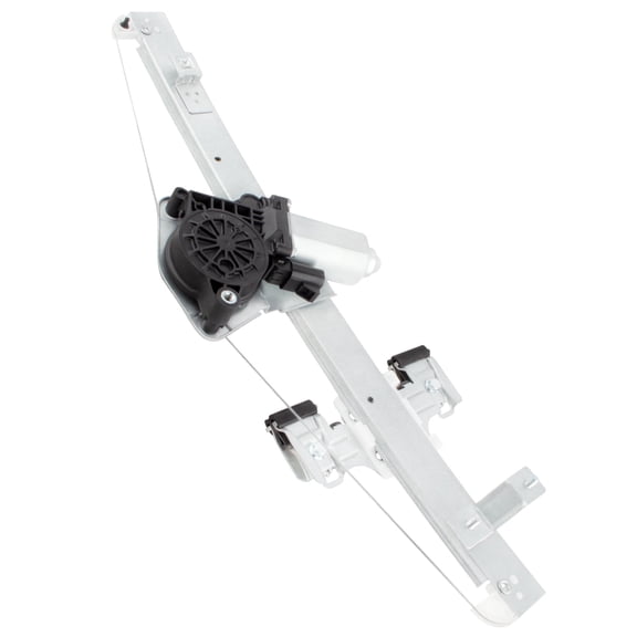 BOXI 741-388 Rear Left Driver Side Power Window Regulator With Motor Fits for Chevrolet Silverado 1500 2500 HD 3500 HD / for GMC Sierra 1500 2500 HD 3500 HD 2007-2013 | Extended Cab Pickup | 25885884
