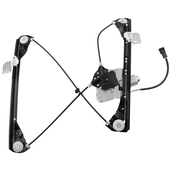 BOXI 741-643 Front Driver Side Power Window Regulator with Motor Fit for Pontiac Grand Am for Oldsmobile Alero/Black / 22619447 22702137 89044651