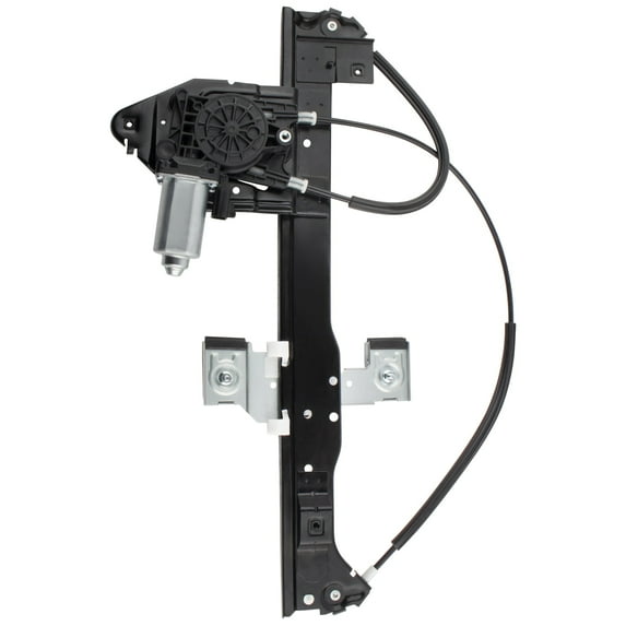 BOXI 741-893 Rear Passenger Side Power Window Regulator with Motor Fit for Rainier Trailblazer Envoy Ascender Bravada 9-7X / Silvery 19301970 15893783