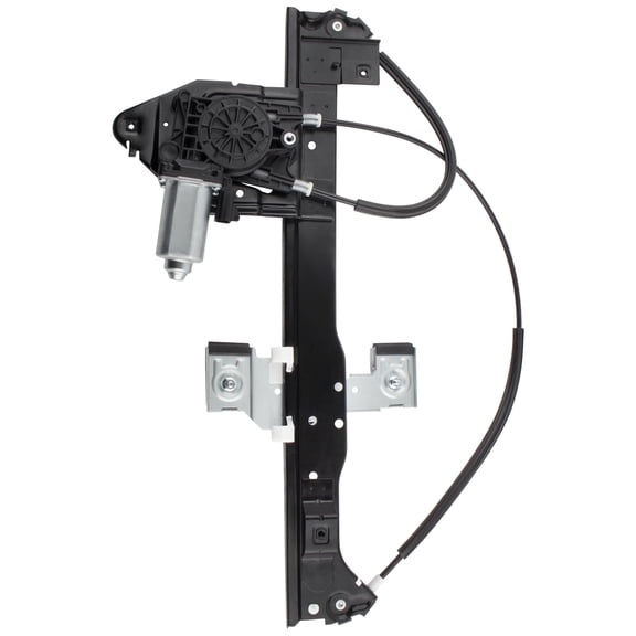 BOXI 741-893 Rear Passenger Side Power Window Regulator with Motor Fit for Rainier Trailblazer Envoy Ascender Bravada 9-7X / Silvery 19301970 15893783