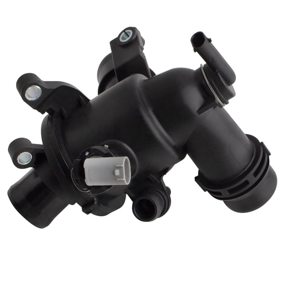 BOXI Engine Coolant Thermostat Housing Assembly with Thermostat and Sensor Fits for Mercedes-Benz C-Klasse CLS E-Klasse GLE GLK-Klasse S-Klasse Marco Polo Camper Sprinter Vito/Replaces A6512000915