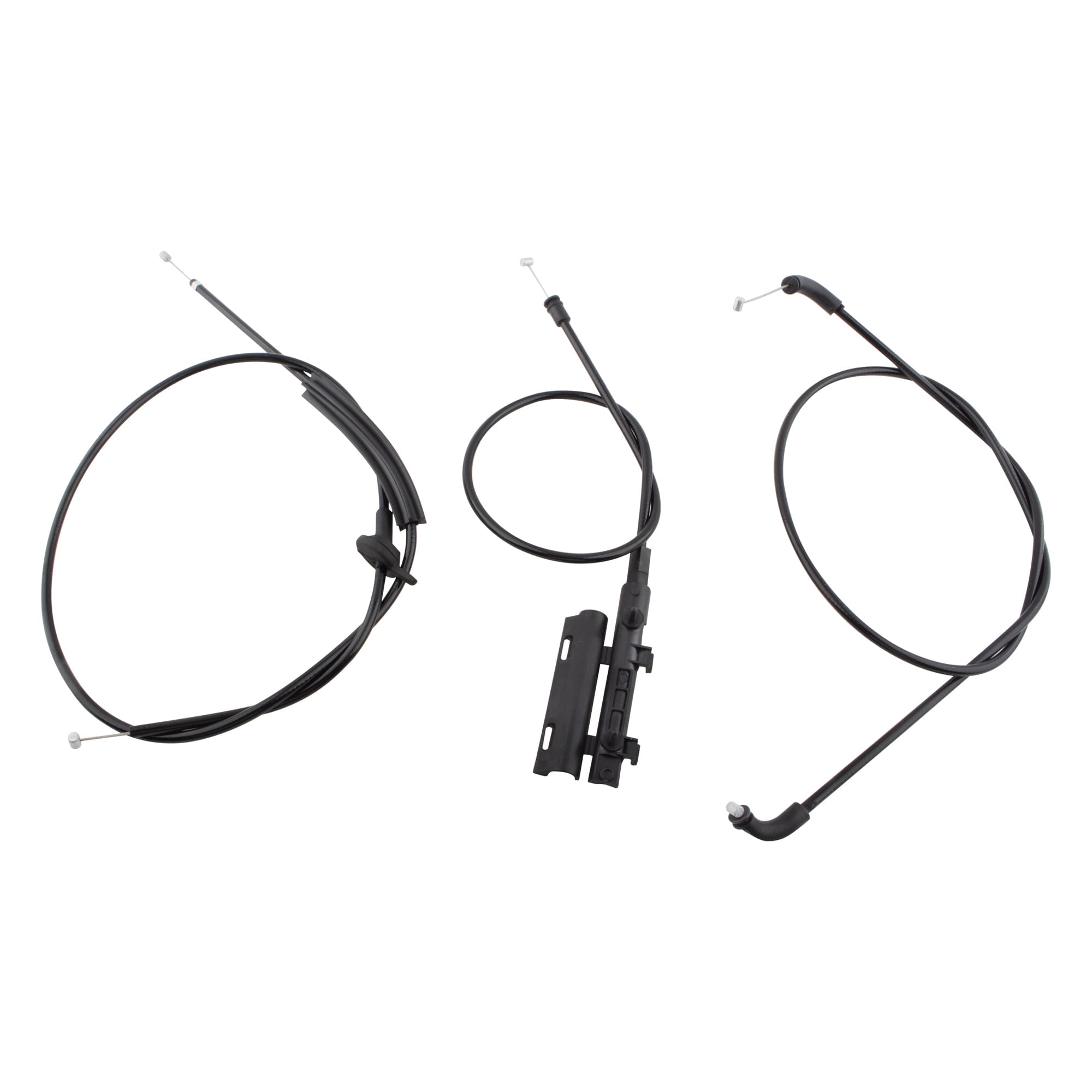 Boxi Cable Program BOXI Front + Center + Rear 3pcs Hood Release Cable Kit for 2001 BMW ...