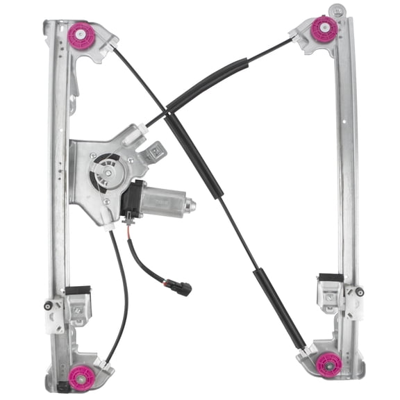 BOXI Front Left Driver Side Power Window Regulator with Motor for Ford F-150 Standard 2004-2008 / Crew Cab Pickup Model with 43.5" Wide Doors Model Only / for Lincoln Mark LT 2006-2008 | 4L3Z1523201BA