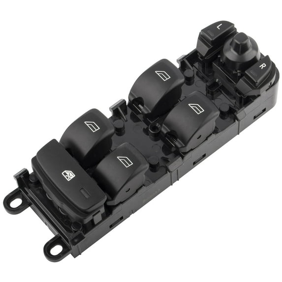 BOXI Front Left Driver Side Power Window Switch Compatible for Land Rover LR2 2011-2015/ for Range Rover Sport 2010-2013/ LR4 2010-2016 Sport Utility 4-Door | AH22-14540-AC LR086040 LR013883