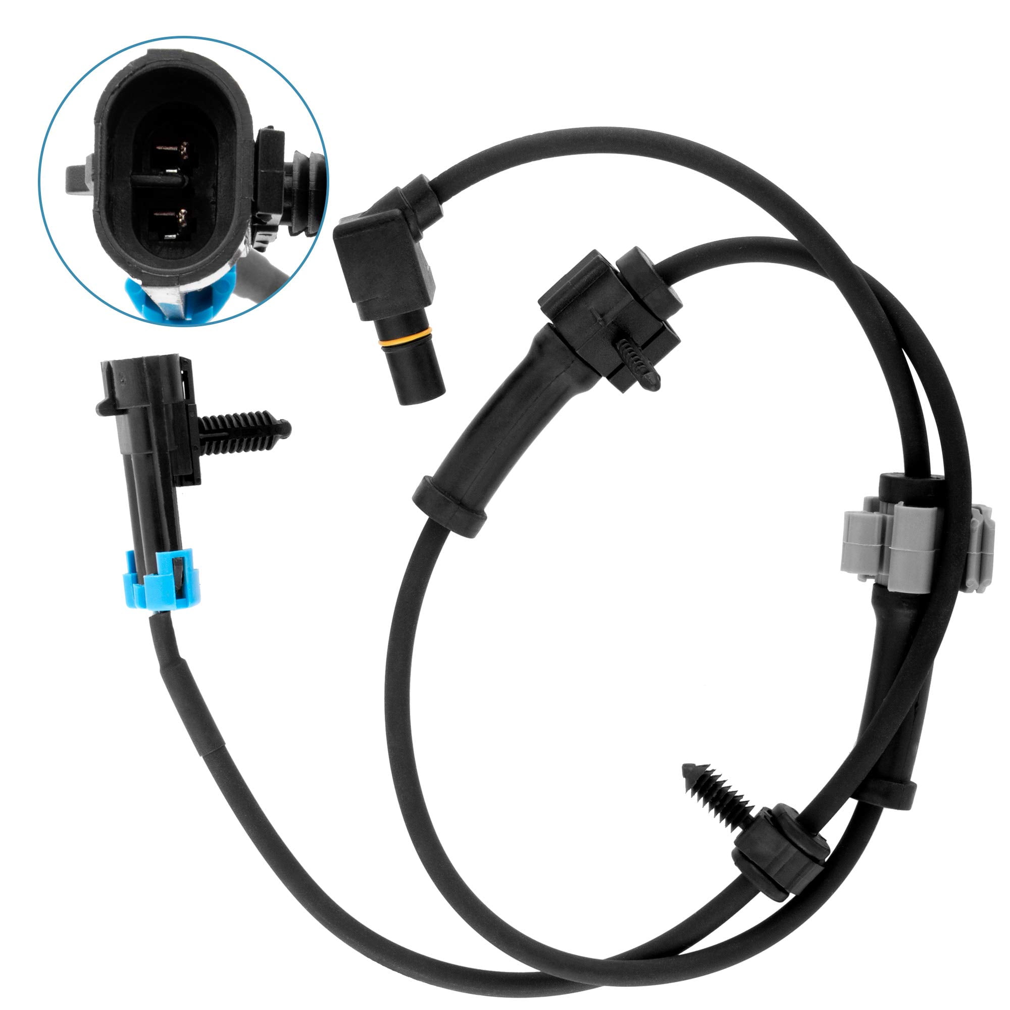 BOXI Front Left or Right ABS Wheel Speed Sensor Compatible for Chevy ...