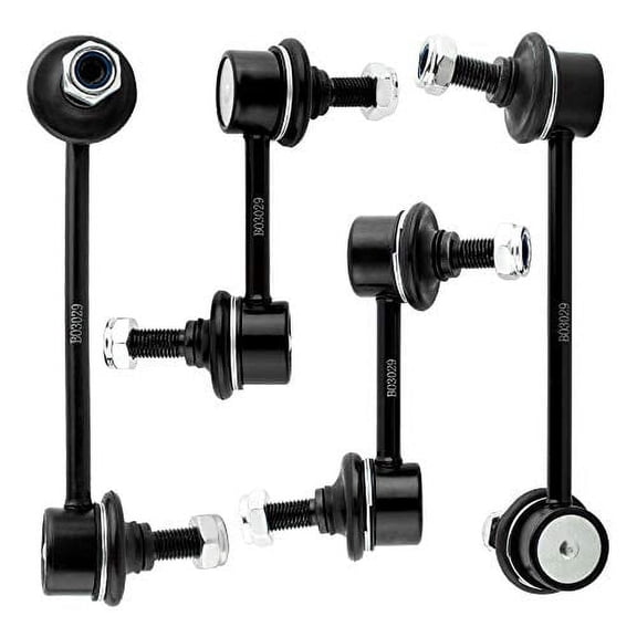BOXI K90456 K90457 K750152 K750153 (Set of 4) Front & Rear + Left & Right Side Sway Stabilizer Bar End Link Kit Replacement for Acura TSX 2009-2014 / for Honda Accord 2008-2012