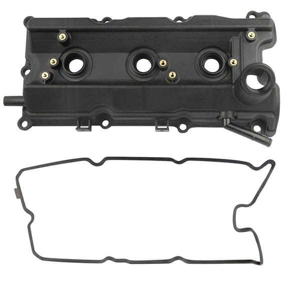 BOXI Left Side Radiator Side Engine Valve Cover w/Gasket Fits for Nissan 350Z 2003-2006 / for Infiniti G35 2003-2006/M35 2006-2008/FX35 2003-2008 - 3.5L V6 Engine | OE # 13264-AM610 13270-8J112